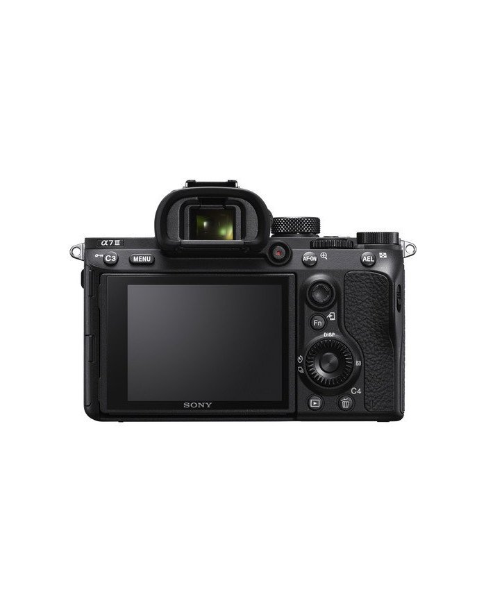 SONY A7III (A7M3) CUERPO - CÁMARA SIN ESPEJO FULL FRAME ILCE7M3B A7III