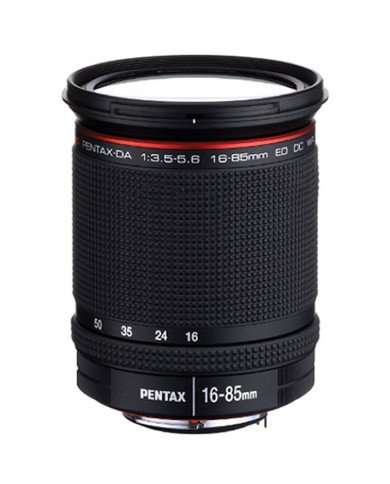 Objetivo Pentax HD DA 16-85 F/3.5-5.6 ED DC WR