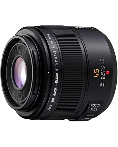 Objetivo Leica DG MACRO ELMARIT 45 F/2.8 MEGA O.I.S (H-ES045)