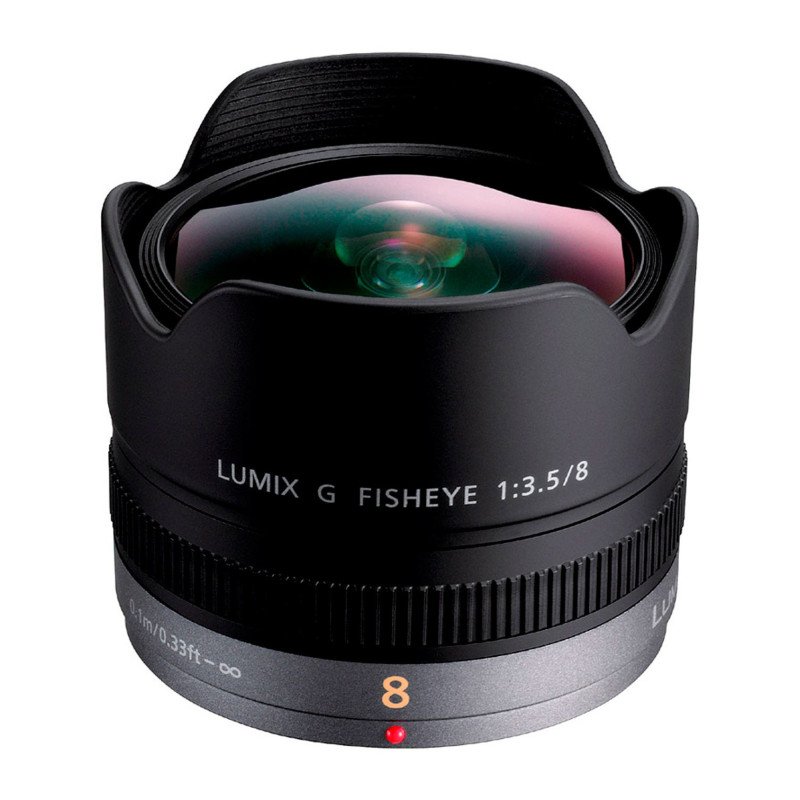 Objetivo Panasonic LUMIX G FISHEYE 8 F/3.5 (H-F008)