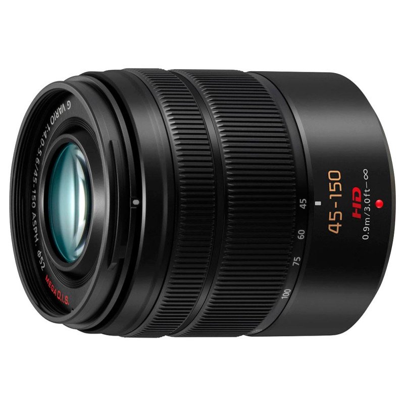 Objetivo Panasonic LUMIX G VARIO 45-150 F/4-5.6 ASPH MEGA O.I.S (H-FS45150EKA)