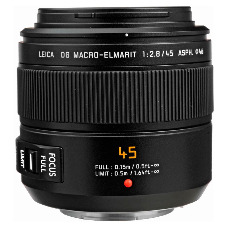 Objetivo Leica DG MACRO ELMARIT 45 F/2.8 MEGA O.I.S (H-ES045)