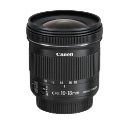 Objetivo Canon EF-S 10-18mm f/4.5-5.6 IS STM
