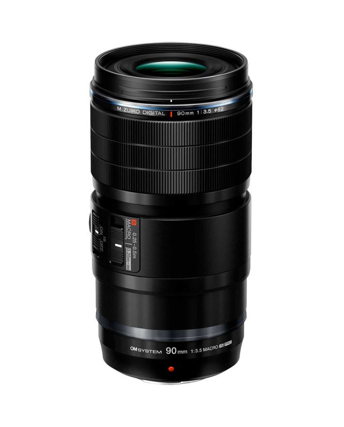 Objetivo OM-D Zuiko Digital ED 90 F/3.5 Macro IS PRO