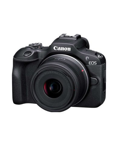 Canon EOS R100 + Obj. Canon RF-S 18-45 IS STM + Obj. Canon RF-S 55-210